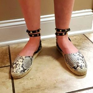 Ash snake espadrilles with studs